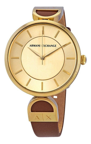 Reloj Armani Exchange Marron Dorado Mod. Ax5324
