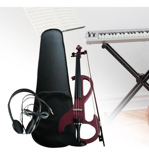 Juego De Violín Eléctrico Con Accesorios, Instrumentos