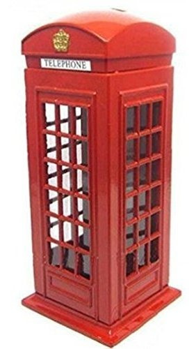 Hucha Londinense Teléfono Rojo