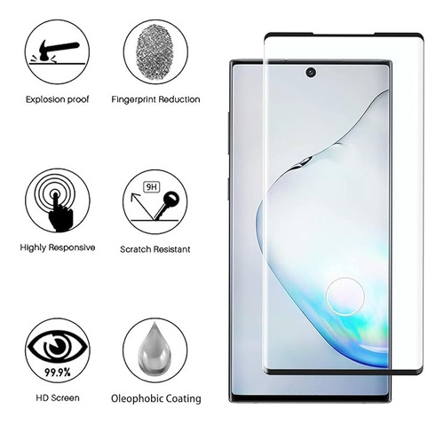 Cristal Templado Curvo Samsung Galaxy S22 Ultra Full Glue