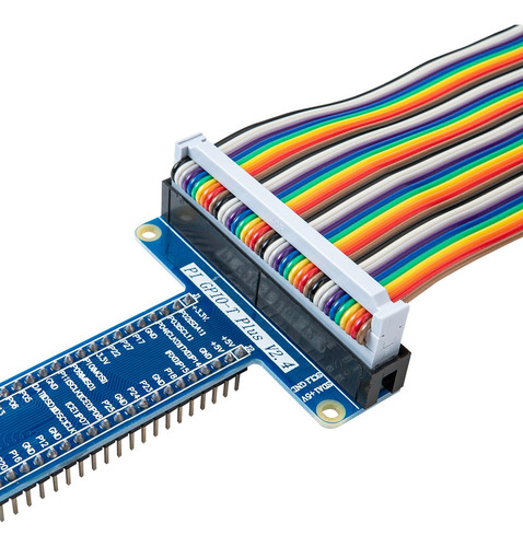 Tarjeta Gpio Para Raspberry Pi 4 T Cable 20cm Pi3