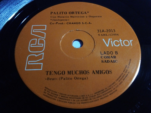 Simple - Palito Ortega - Paz Y Felicidad/tengo Muchos Amigos