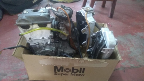 Motor Rmz 450 Completo - Com Parte Eletrica E Radiadores
