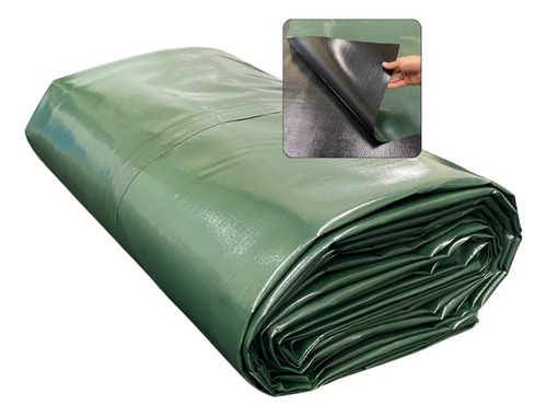 Lona Geomembrana 42x12 0,65mm Núcleo Trançado Tanque Lago