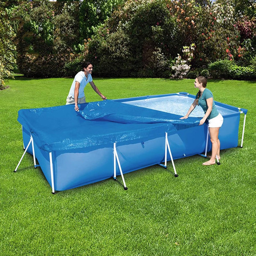 Cubierta De Piscina Rectangular A Prueba De Polvo Material