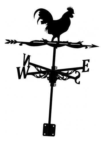 Montaje En Techo Weathervane Weather Vane Head Down Cock