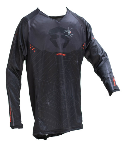 Conjunto Rpm Motocross/enduro Black Widow. En Gravedad X