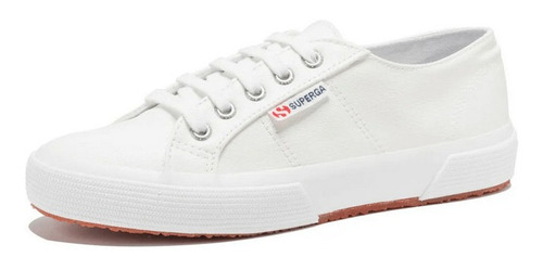 Tênis Unissex Casual Superga Fglu Em Couro 2750