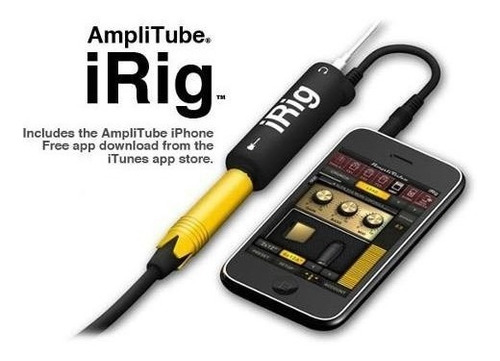 Irig Amplitube Conecta Tu Guitarra Bajo iPhone iPad O iPod