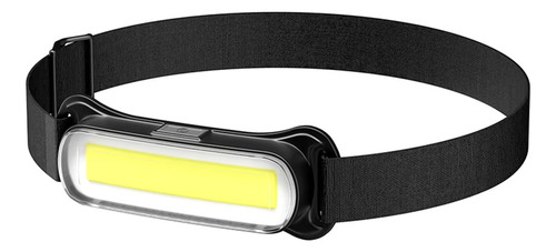 Linterna Minero Vincha Minera Led Recargable Super Potente Linterna Negro Luz Blanco