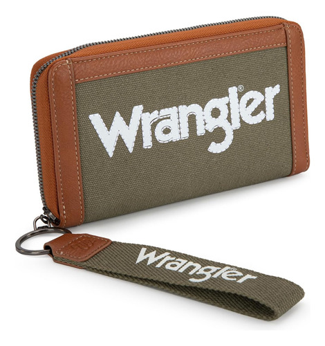 Billetera Wrangler Montana West Importada 100% Original Boho Army