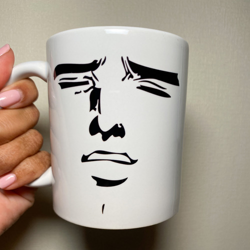 Tazón Taza Mug Yaranaika Face Meme Monstruatazas