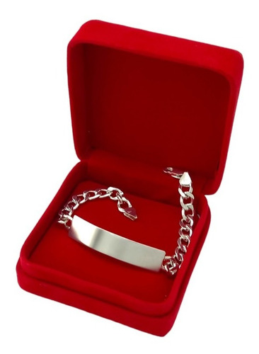 Pulsera For Men Esclava De Plata Ley