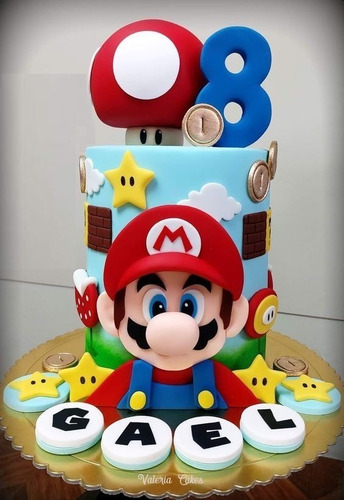 Tortas Infantiles Mario Bross - Pedidos Express!