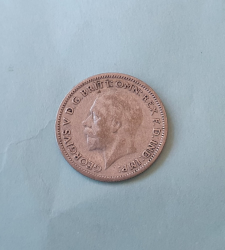 Moneda De 6 Peniques De Plata 500 Año 1933 (Usado)