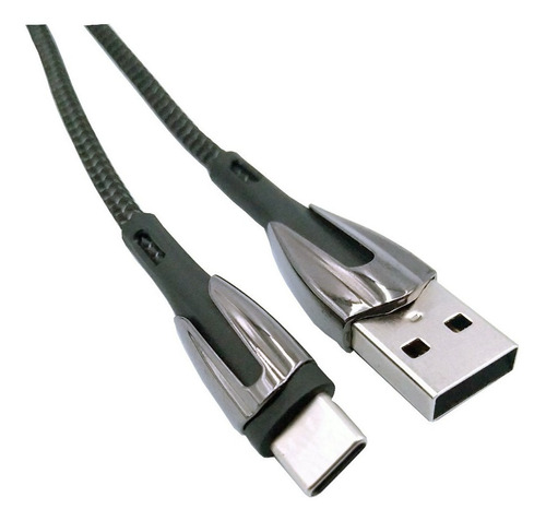 Cable USB para Remax Armor RC-162a tipo C, 3 A, 100 cm, color negro