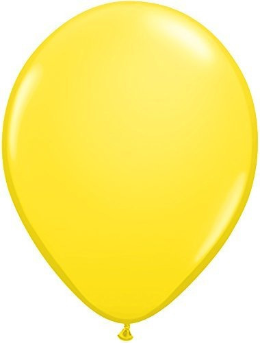 Pionero Empresa Globo 100 Count Globos Latex Amarillo