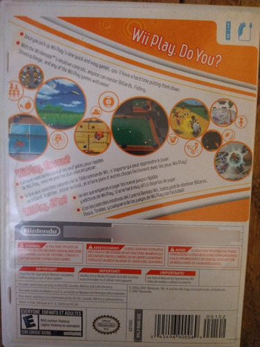 Wii Play - Wii (Usado)