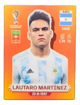 Comprar Figurita Lautaro Martinez Mundial Qatar 2022 Lautaro Lautaro