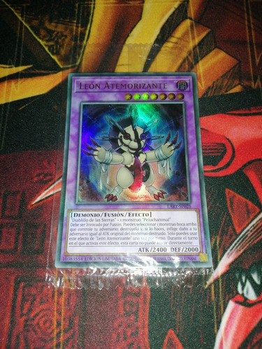 León Atemorizante Lart Lost Art Yu-gi-oh! Original Konami