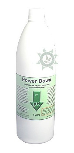 Regulador Ph Power Down 1l Cultivo Indoor Hidroponia Grow