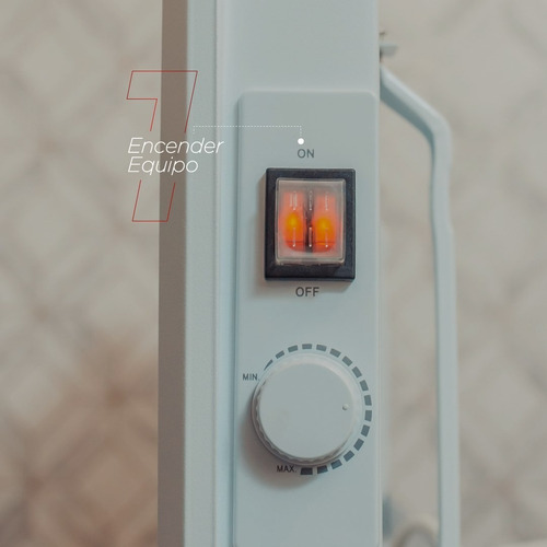 Imagen 6 de 7 de Calefactor Convector Eléctrico Modelo Raulí 750/750 Watts