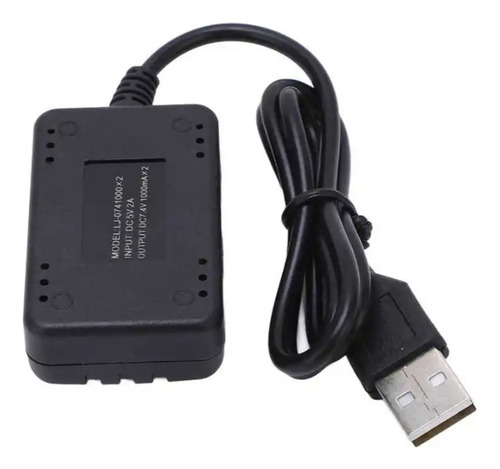 Cargador Doble De Batería Lipo Li-ion 2s 7.4 V Usb 1000ma