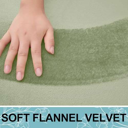 Smiry Memory Foam Bath Mat 24x16, Extra Suave Y Absorbente,