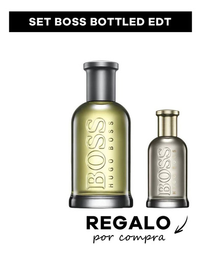 Combo Boss Bottled Edt 100ml +  Boss Bottled Edp 50ml De Reg