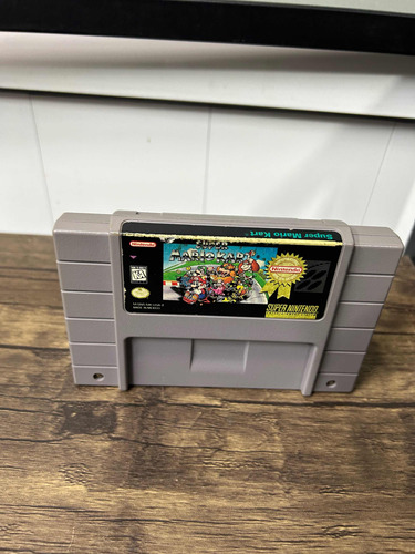 Súper Mario Kart Super Nintendo Original Snes