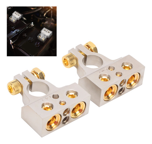 Conector De Terminales De Batería Negativos Positivos Para A