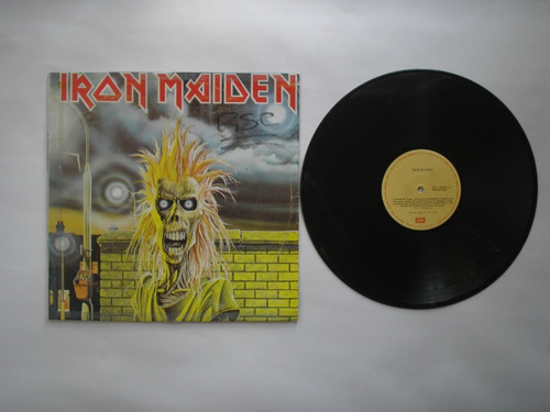 Lp Vinilo Iron Maiden Iron Maiden Edicion  Venezuela 1980