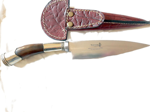 Cuchillo Yarara Criollo Acero Inox  Cebu Y Alpaca Hoja 15 Cm