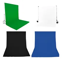 Comprar 4 Tecidos 3x3 Chroma Key Estudio Fotografico Fundo Infinito