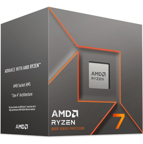 Procesador Amd Ryzen 7 8700f Am5 100-100001590box 5 Ghz
