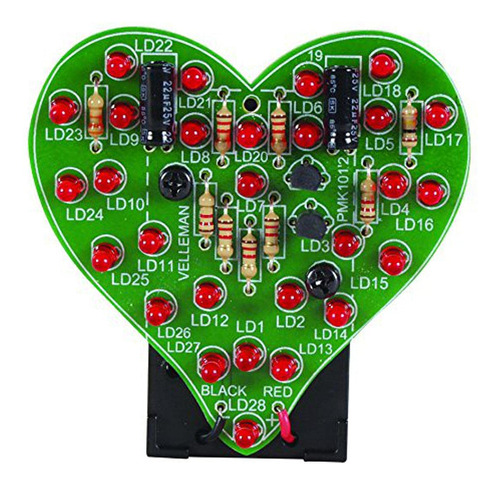 Velleman Mk101 corazon Con Ledes