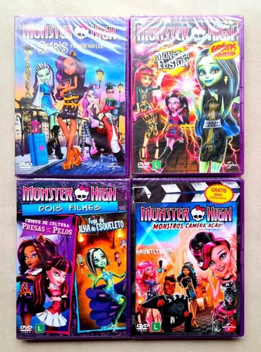 Blu-ray - Monster High - Monstros, Câmera, Ação!