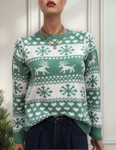 Suéter Navideño De Navidad Ugly Sweater Christmas Tejido 8