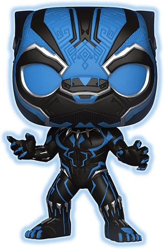 Funko Pop Black Panther #273 Walmart Glows In The Dark