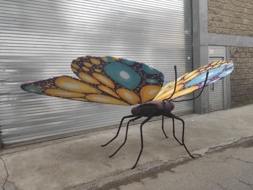 Halloween Mariposa Libelula Gigante Decoración 4x3metros
