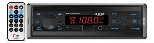 Rádio Automotivo H-tech 1022 Usb Bluetooth Mp3 - Preto