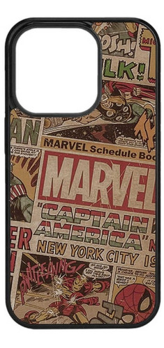 Case Funda Protector Marvel Comics iPhone 14 Pro