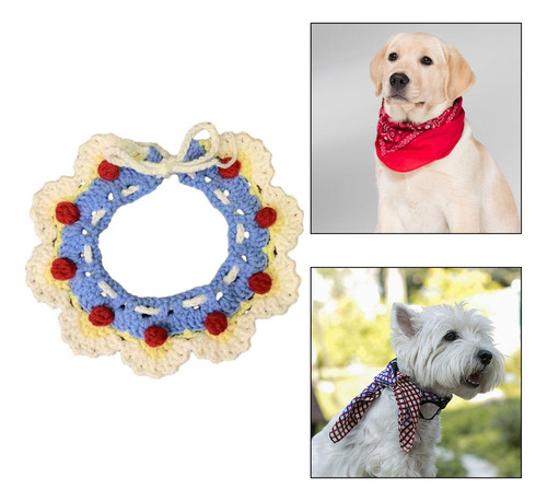 Fa 2 Collares De Gato Tejidos, Disfraz De Bufanda Xs Estilo