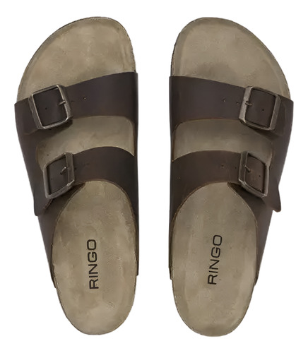 Sandalias Ojotas Franciscanas Birken Mujer Ringo 100% Cuero