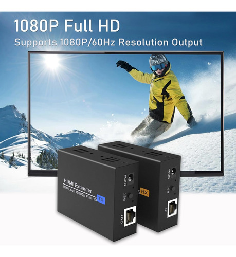 Tendak Extensor Hdmi De 393.7 Ft/400 Pies, Extensor Ethernet