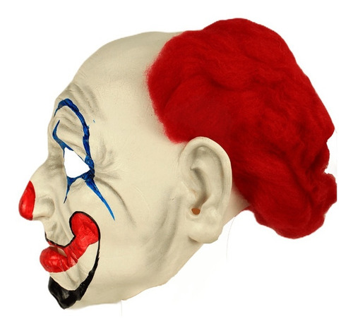 Máscara De Payaso Triste Rosso The Clown Disfraz Halloween