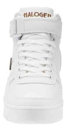 Imagen 3 de 5 de Tenis Hgn By Mr Shu 1708 Blanco Caballero