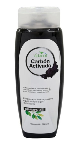 Shampoo De Carbón Activado 500 Ml