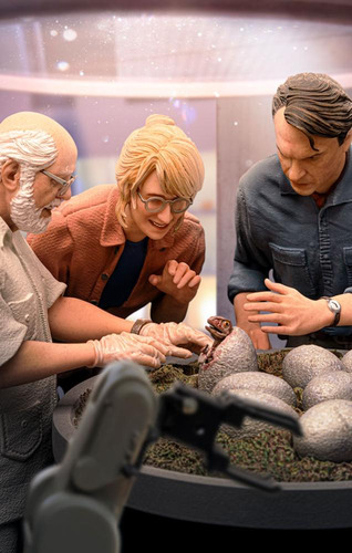 Dino Hatching Deluxe Jurassicpark Artscale 1/10 Iron Studios