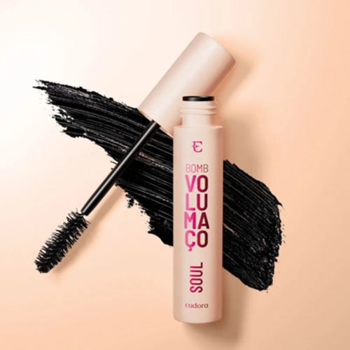 Rímel Máscara Para Cílios Soul Volumaço Bomb Eudora 10g